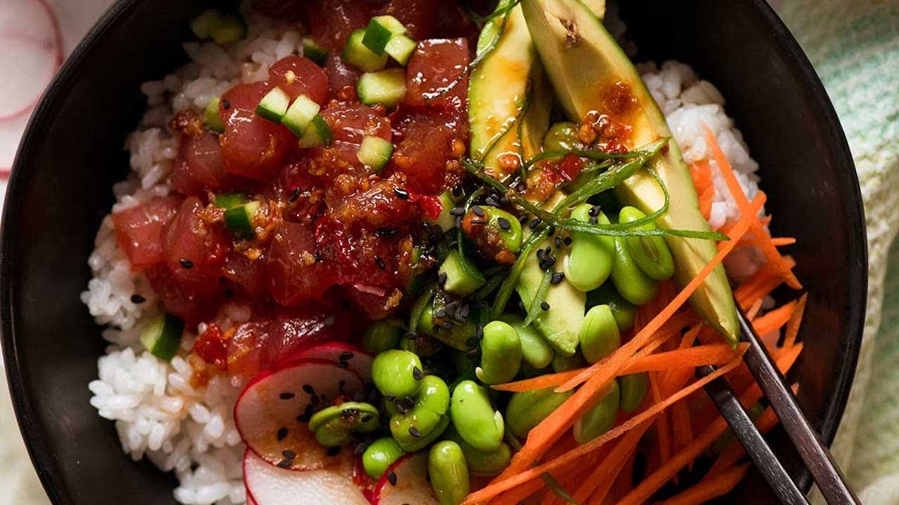 Tuna Poke Bowls