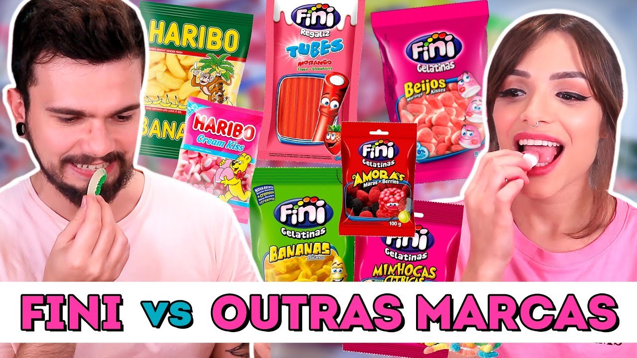EXPERIMENTANDO DOCES FINI | Fini x Haribo x 7Belo