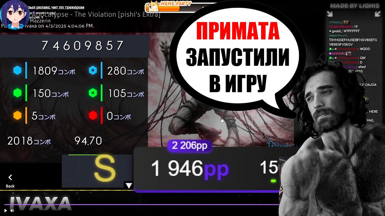 ТАЛАЛА РЕАГИРУЕТ НА НОВЫЙ ПП РЕКОРД - 1946 ПП!