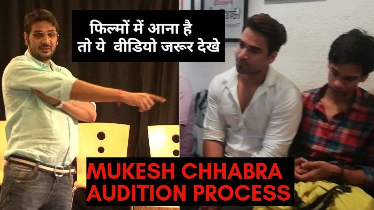 Mukesh Chhabra Audition Process in Mumbai | The Struggler |