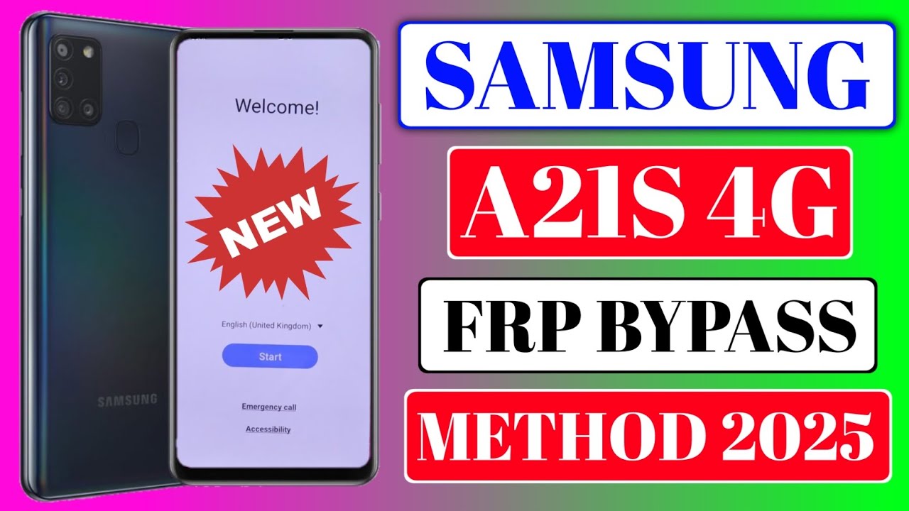 Samsung Galaxy A21s Frp Bypass 2025 Android 12 | Google Account Unlock | Samsung A21 Frp Unlock 2025