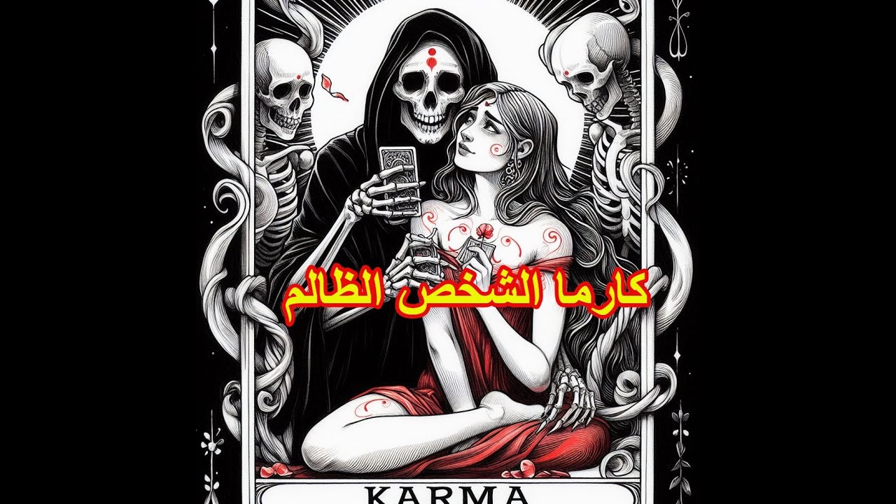 كارما الشخص الظالم بأحرف اسمك