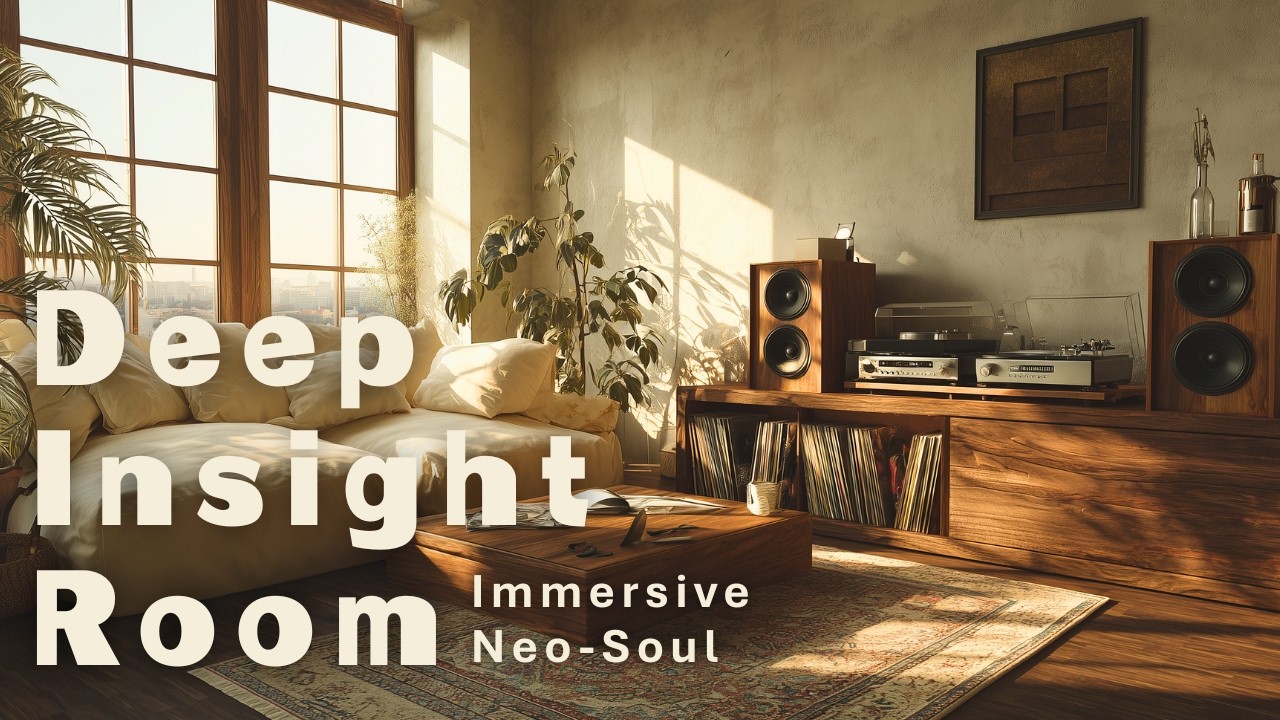 Deep Insight Room ☕️ Immersive Neo-Soul BGM for Deep Work & Concentration