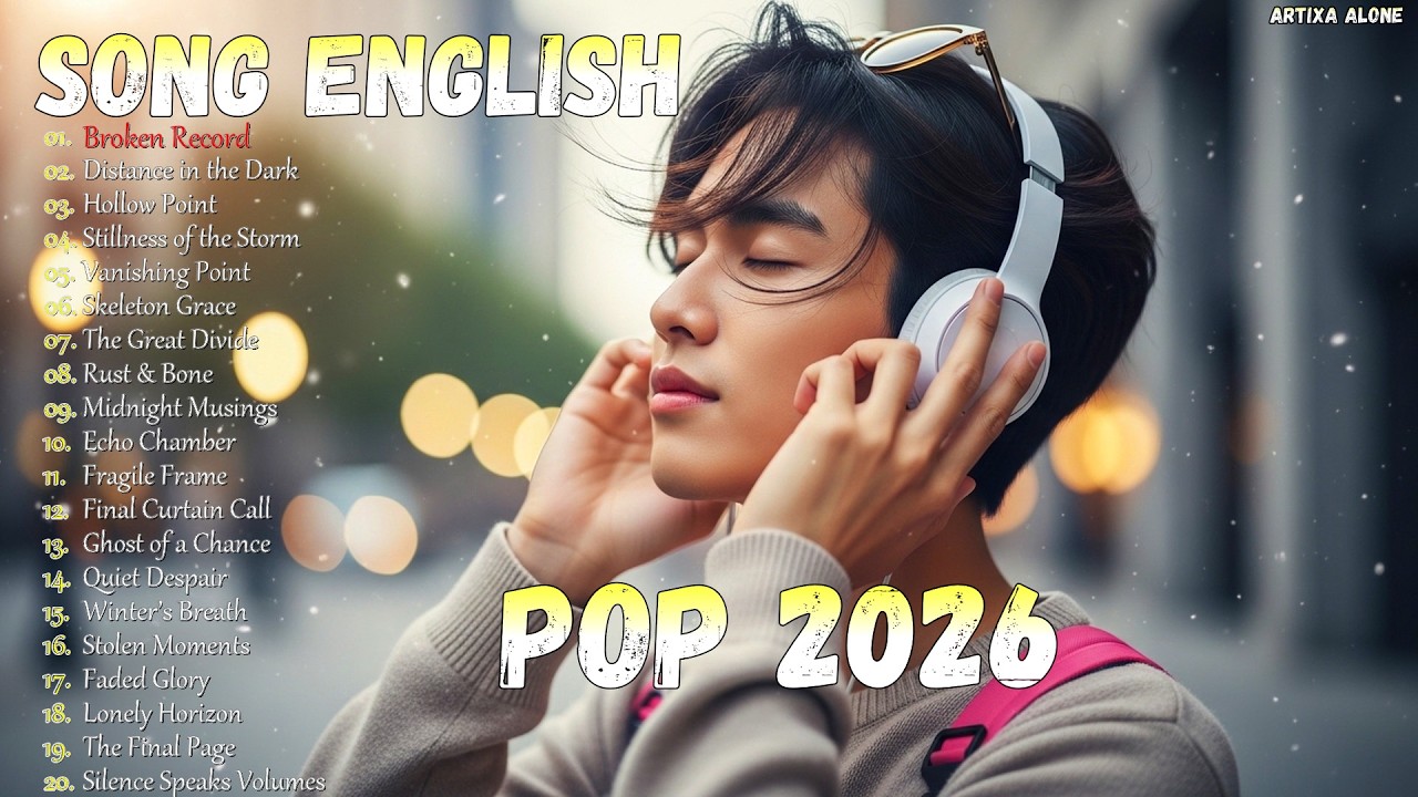 English Pop Songs Playlist 2026 🎧 Best Chill Pop Music Mix – Relaxing & Emotional English Songs