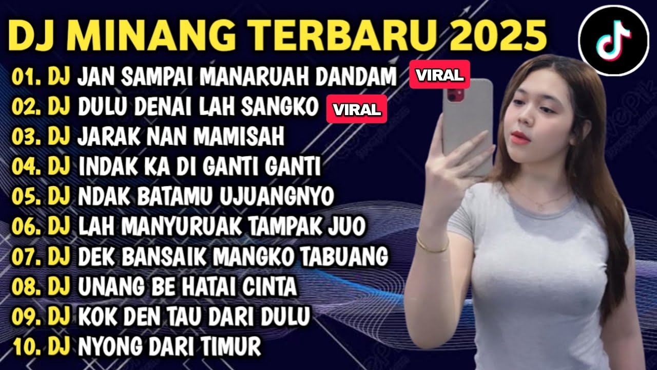 DJ MINANG TERBARU 2025 FULL BASS - DJ MANGKO DENAI PAI X DULU DENAI LAH SANGKO VIRAL TIKTOK