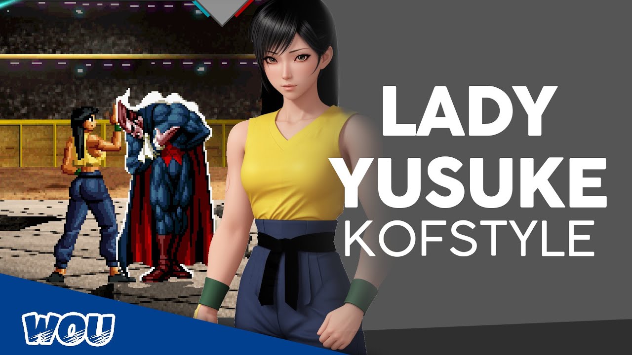 Lady Yusuke KOF Style