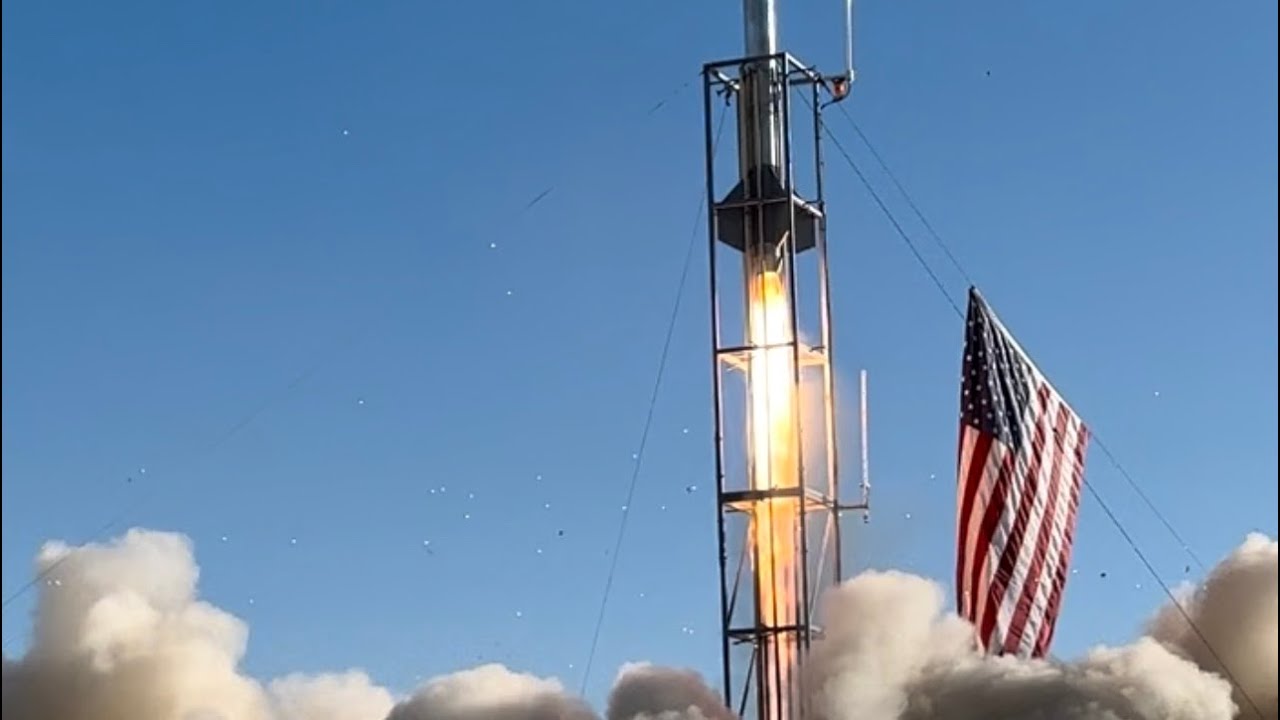 Hybrid Rocket Flight Videos.   R10,000 Hybridyne Balls31