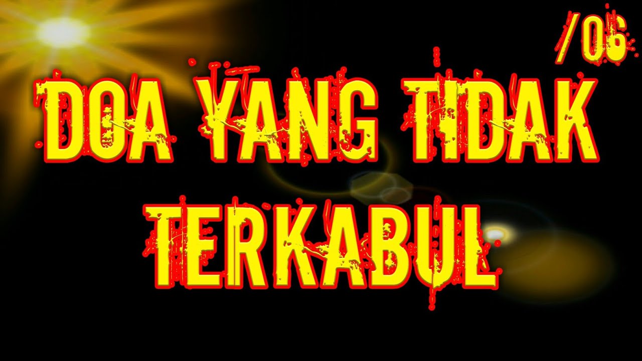 06 DOA YANG TIDAK TERKABUL - Kajian Kitab Al Hikam Oleh KH Yazid Bustomi (Pasuruan)