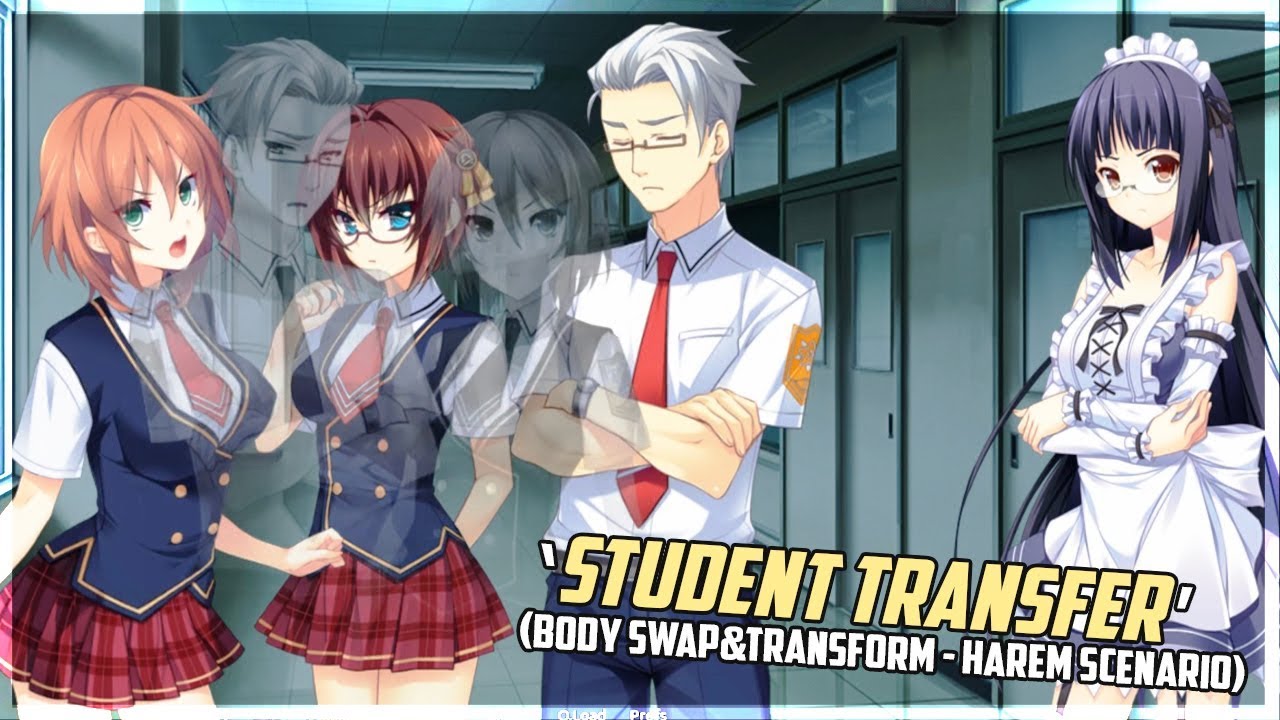 Student Transfer | Harem Scenario (Body Swap & Transform) | Gameplay #57