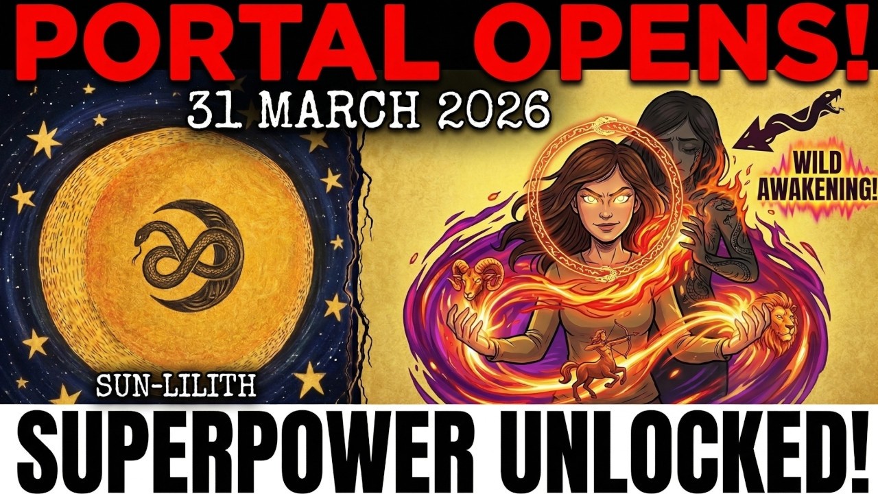 Sun-Lilith Portal: Your Shadow Self Becomes Your SUPERPOWER (3 Signs Experience a Wild Awakening!)