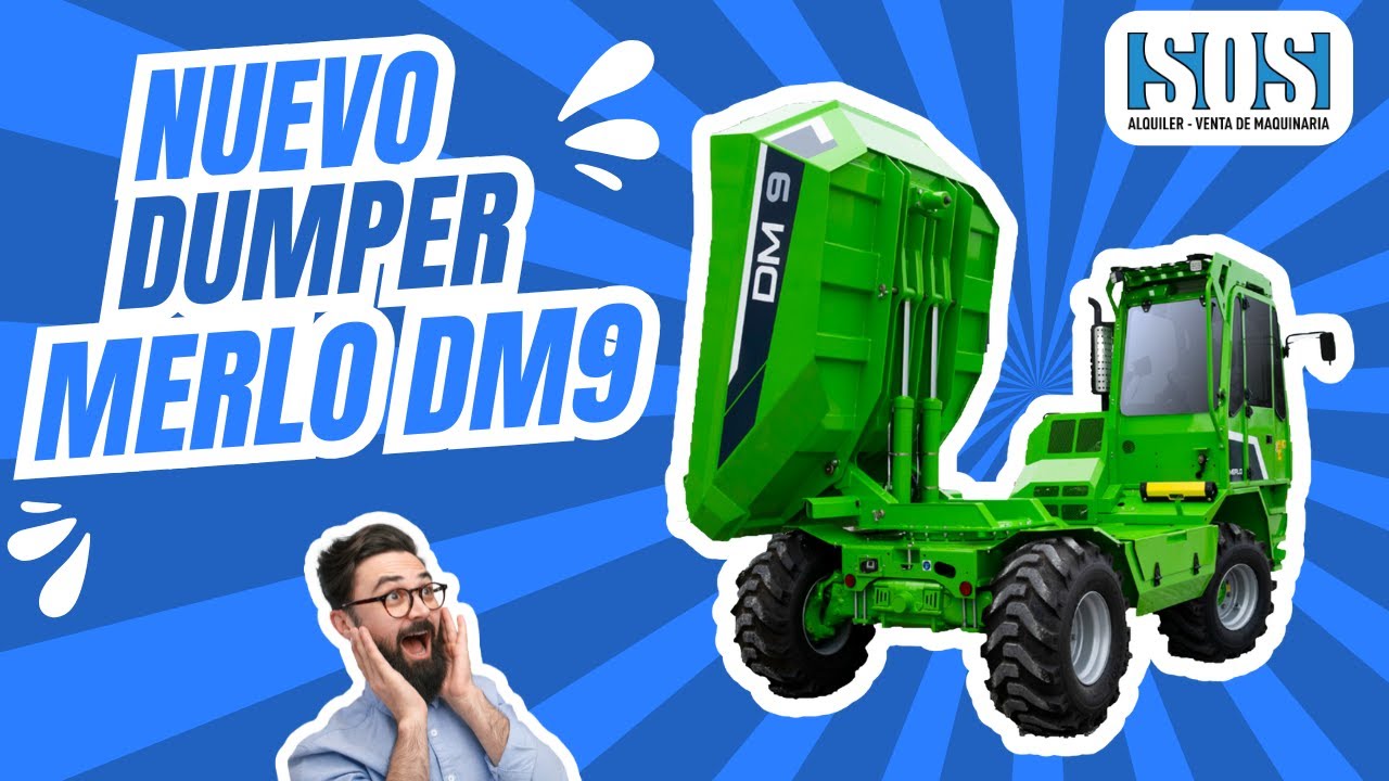 DUMPER MERLO DM9 9 TONELADAS