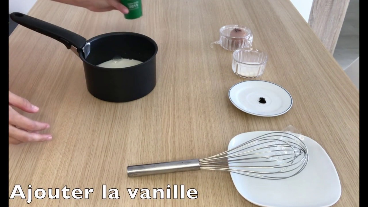 BTS diététique - techniques culinaires: entremets épaissis à l'oeuf
