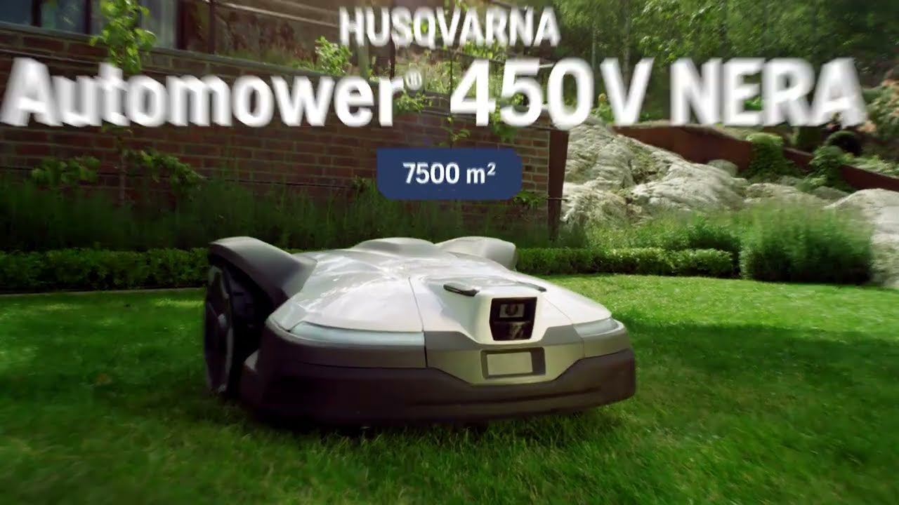 Nové robotické sekačky Husqvarna Automower 430V NERA a Automower 450V NERA - představení.