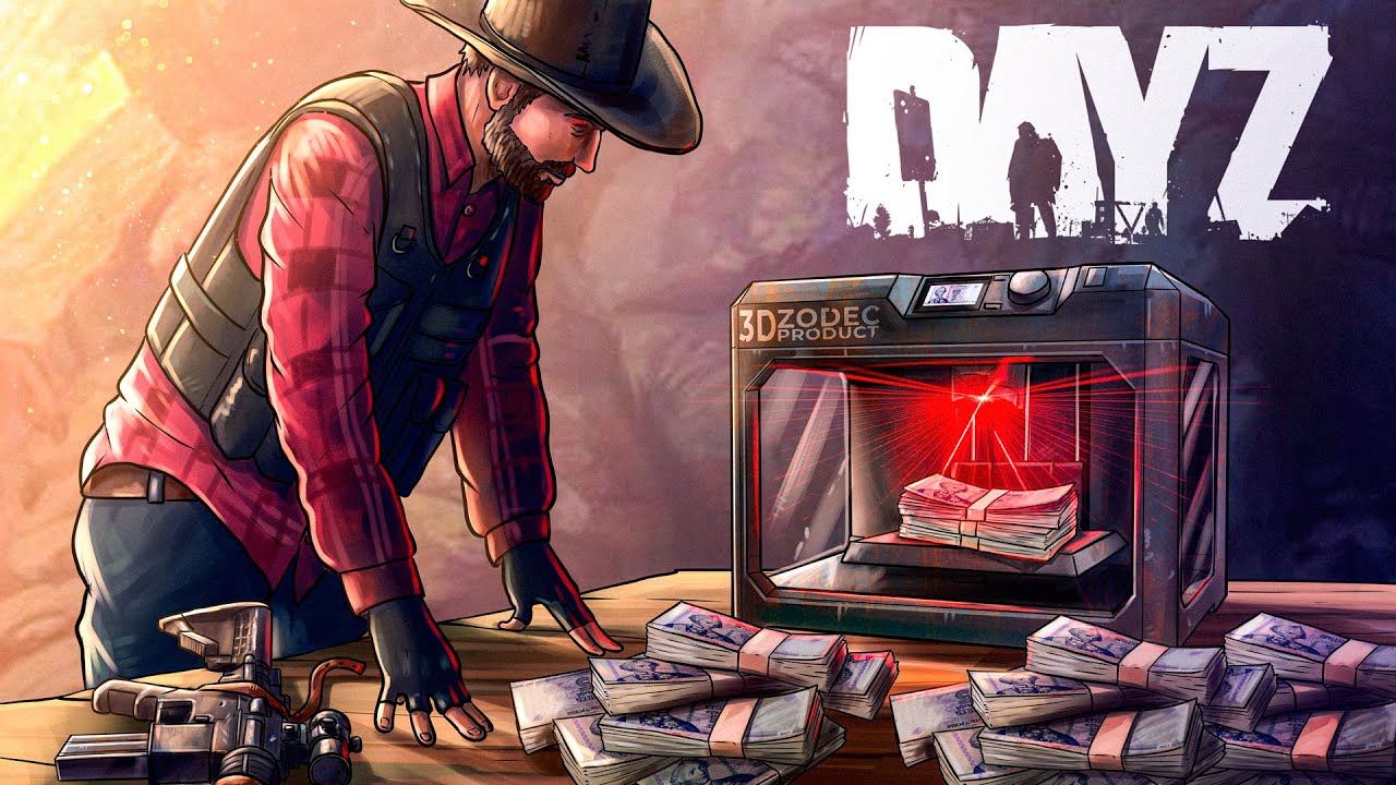 Building a Secret MONEY PRINTING Operation in DayZ