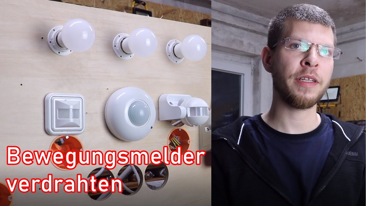 Bewegungsmelder verdrahten! ElektroM