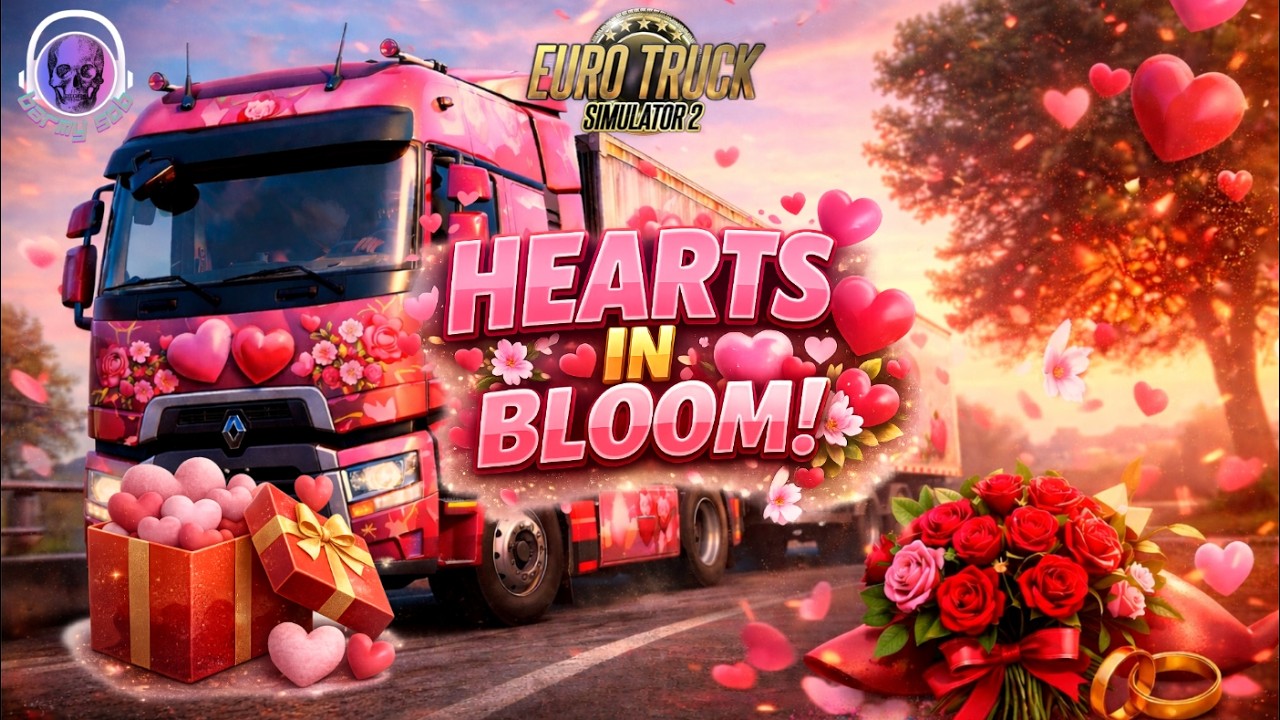 Delivering Love Across Europe! 🌹 | ETS 2 Valentine Event