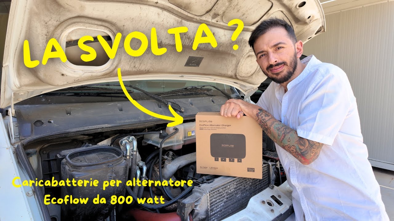 Ricaricare la power station con l'alternatore del camper: adesso si può!