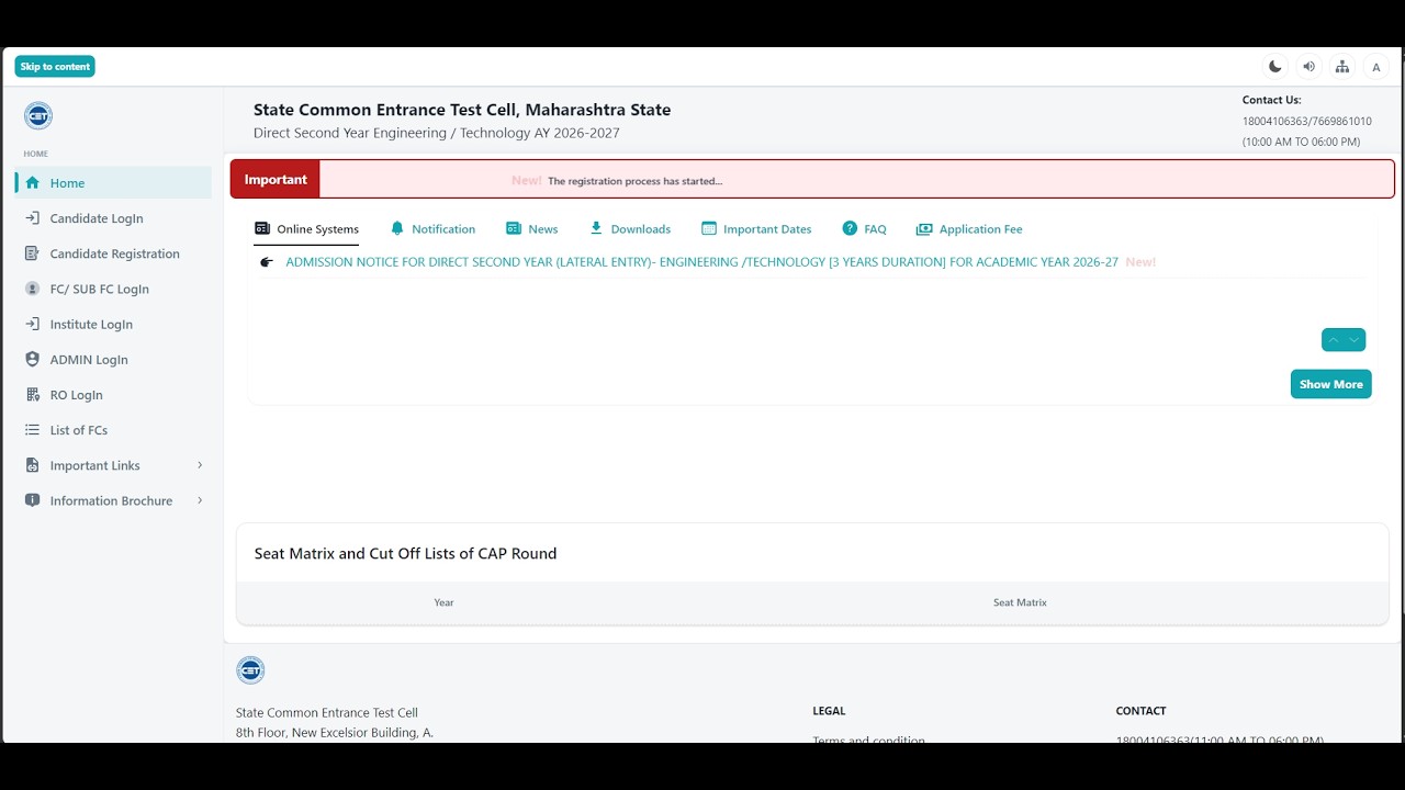 Maharashtra DSE Admission 2026 | Complete CAP Process, Registration, Documents & Cutoff Predictor