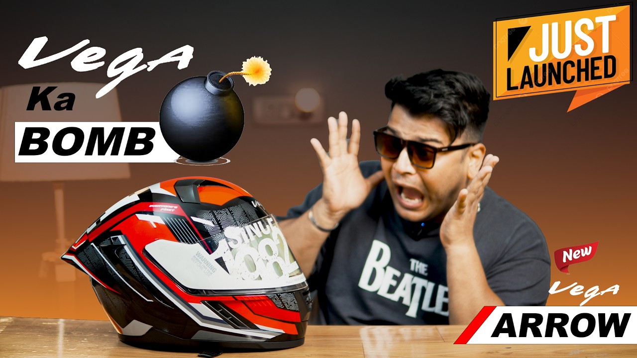 Finally! Launched New Vega Arrow DV😍 Studds Helios Ka Khel Khatm? Best Ever Budget Helmet in 3000?