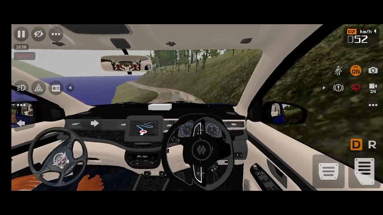 Bus simulator Indonesia driving maruti Suzuki XL6 