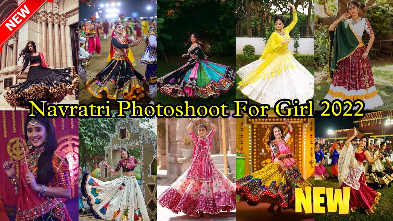 Navratri Photoshoot For Girl 2022 || Navratri Photo Poses || Navratri Special Photoshoot 2022
