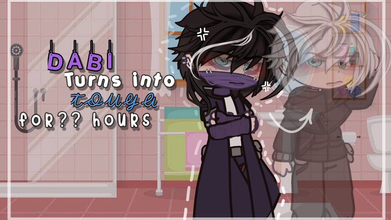 Dabi turns into Touya for 24 (?) hours! | Ft. todoroki family | ciderxy! | MHA GL