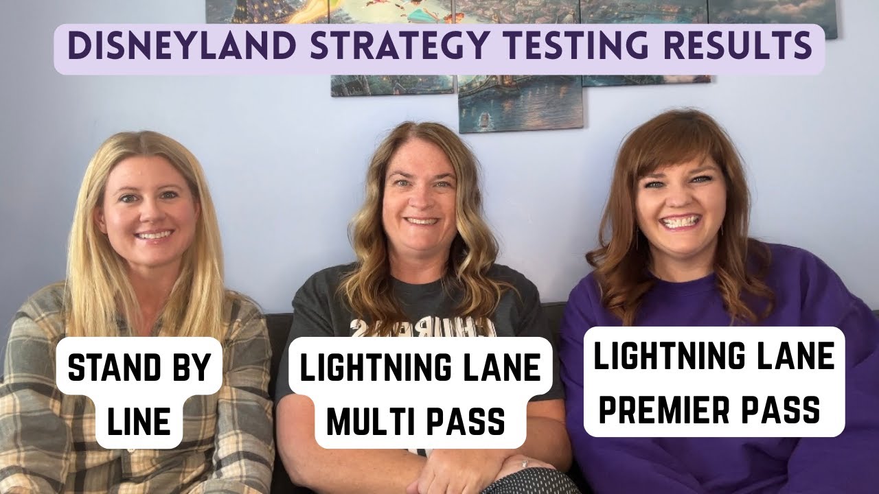 Same day testing Lightning Lane Multi Pass vs. Premier Pass vs. Stand by at Disneyland comparison
