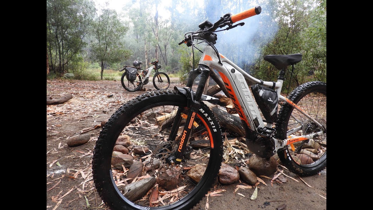 Giant Dirt-E Mountain Bike Review and Bikepacking Adventure