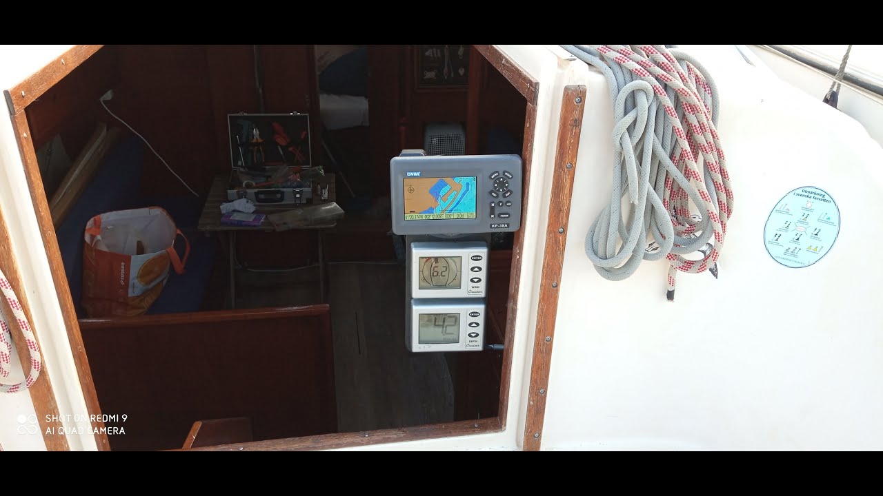 Electrónica escamoteable (GPS/Plotter/AIS-Anemómetro-Sonda)