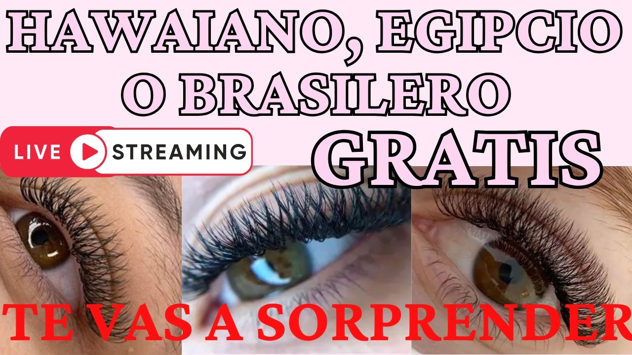 hawaiano, egipcio, brasilero , ingles y ruso.. Tipos de volumen en extensiones de pestañas.
