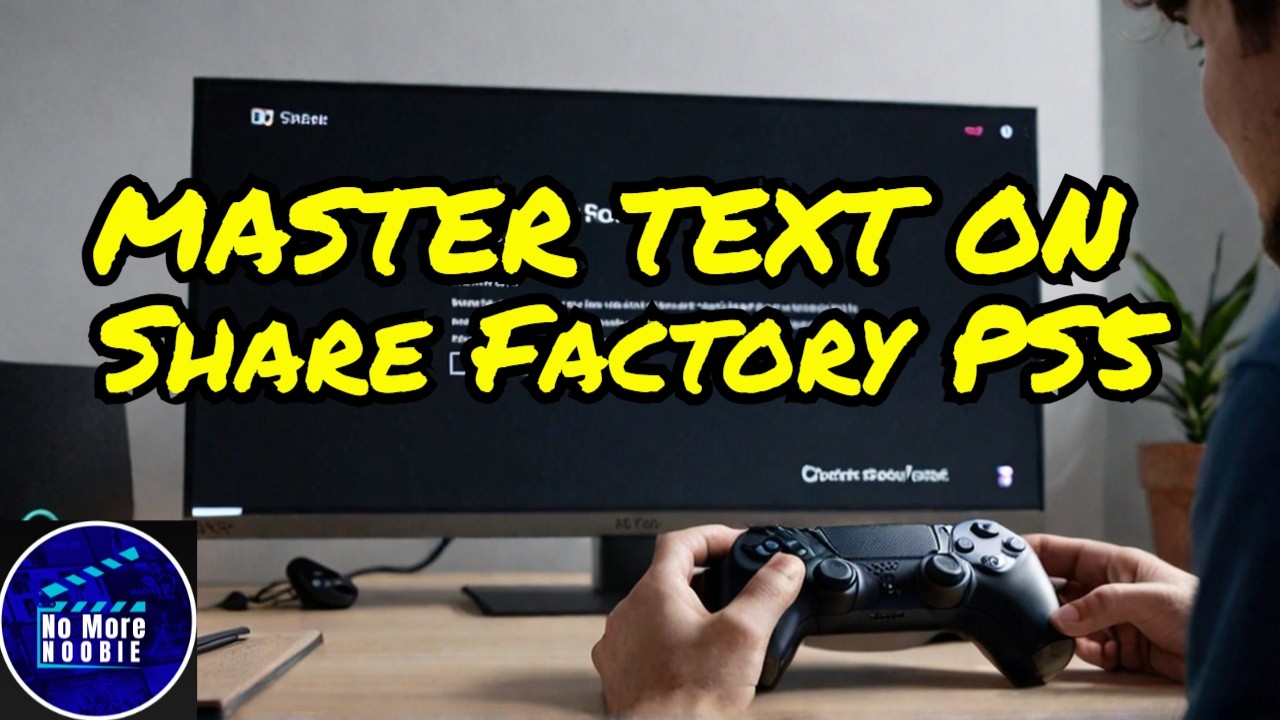 Мастеринг текста в ShareFactory Studio: ваше полное руководство по PS5