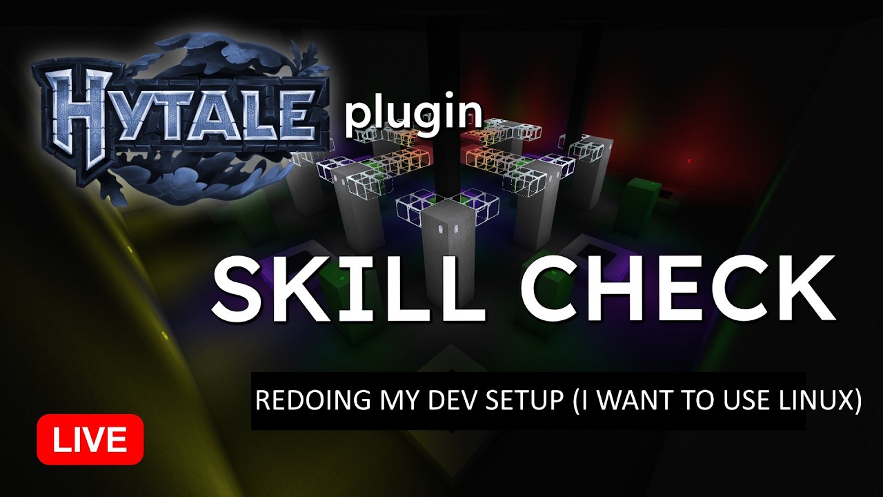 Redoing Dev Setup - Skill Check Hytale Plugin | tip | Wolv.tv | Wolv21 | 2026.03.06