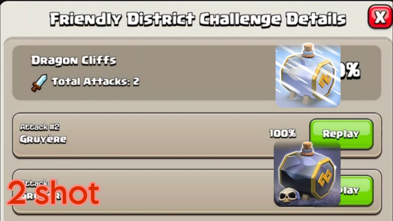 Spell combination and with perfect spell 2 shot dragon clift easily 