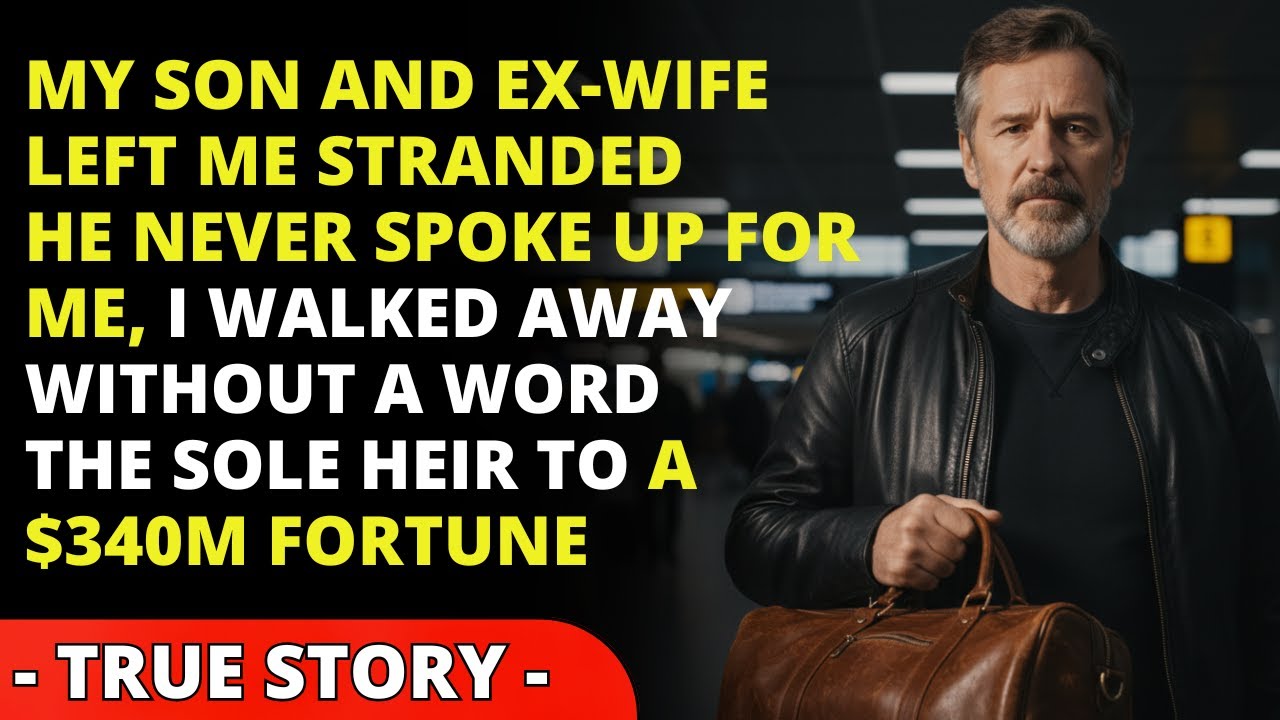My Son and Ex-Wife Left Me Stranded at the Airport… but My Comeback Left Them Speechless.