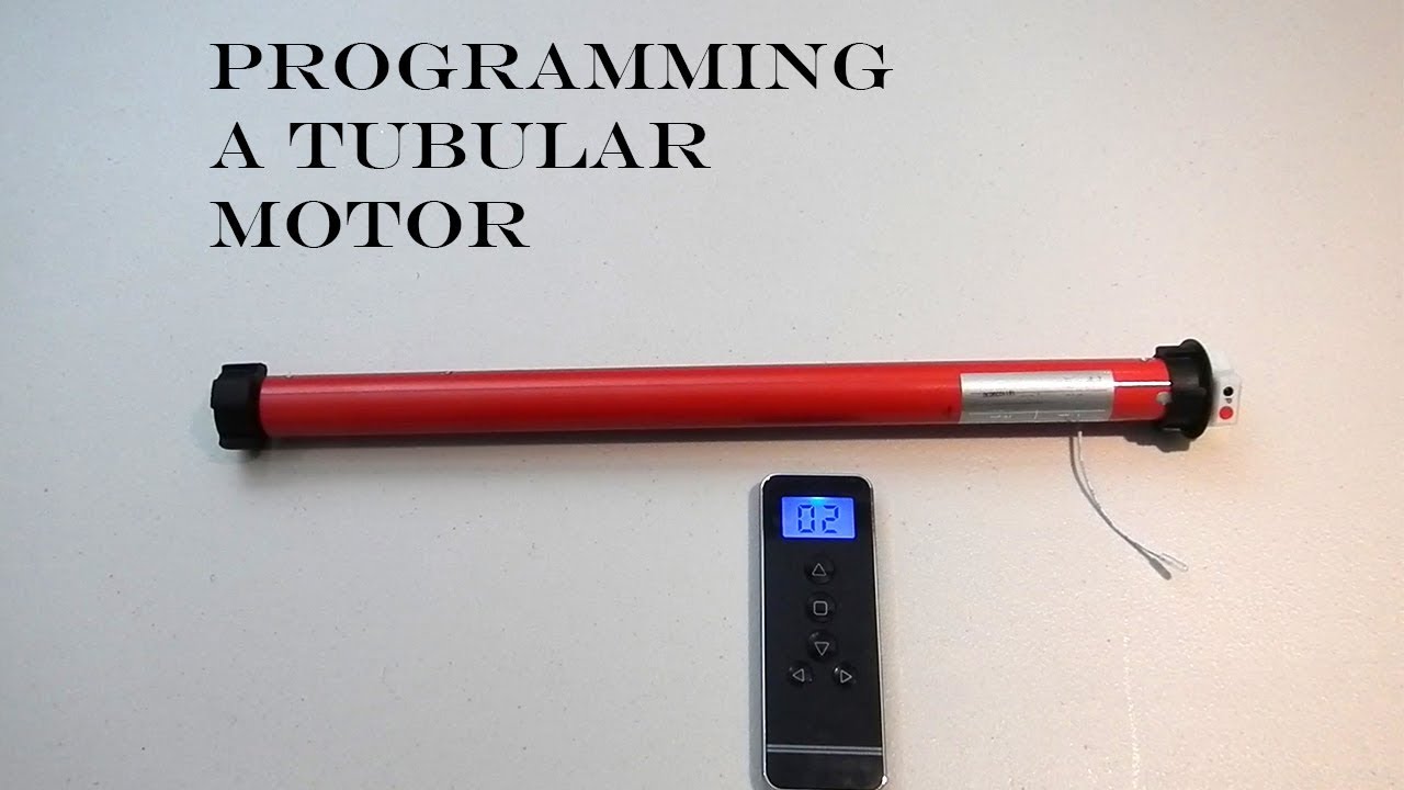 Programming a Roller Shade Tubular Motor