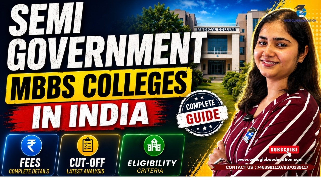 Semi Government MBBS Colleges in India 2026 | Fees, Cut-Off, Eligibility #neetug2026