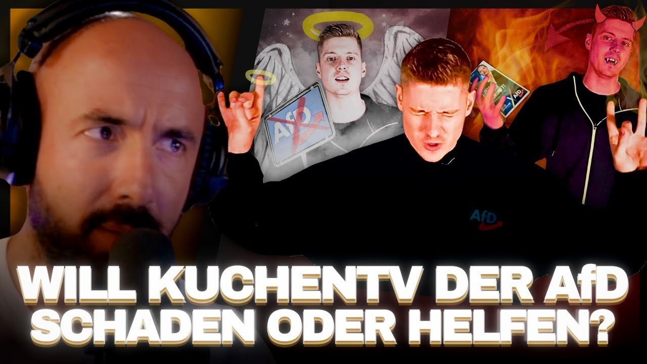 KuchenTV erfreut sich an TJ's misslungenem Auftritt gegen Tino Chrupalla I Jaysus Twitch Highlight
