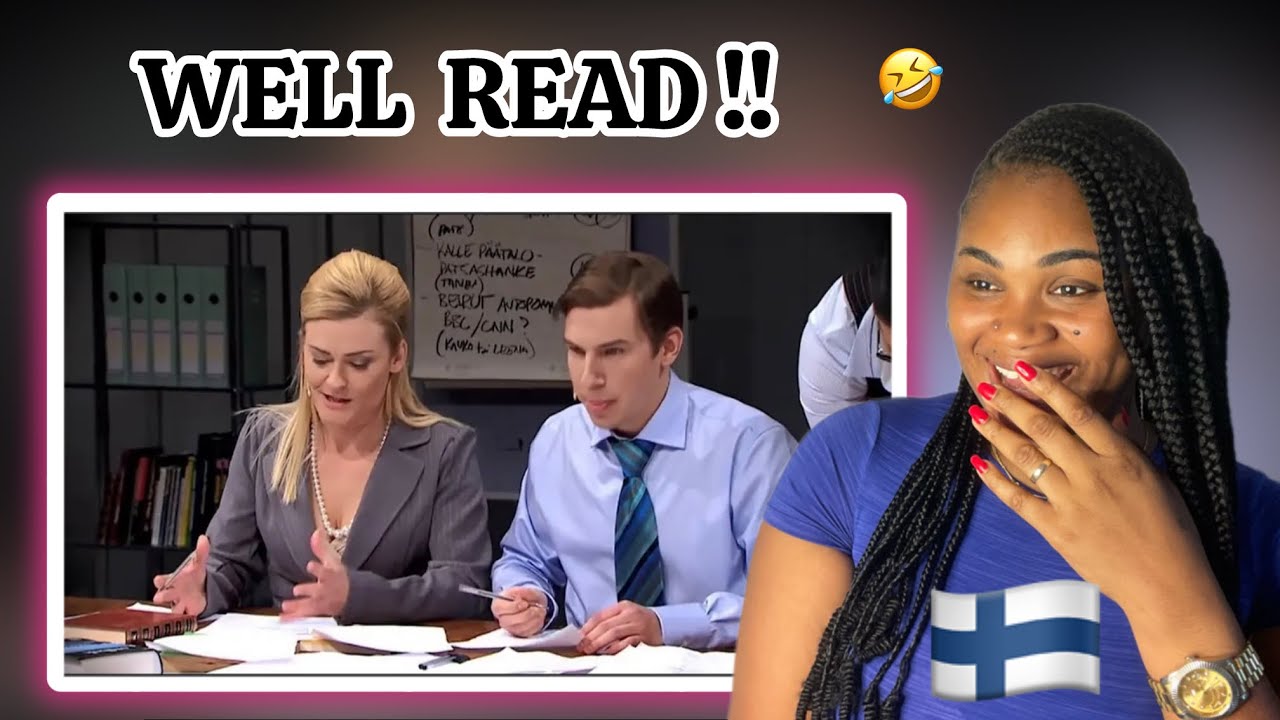 Reaction To Putous 2010 - News sketch (Uutissketsi) Finnish Comedy