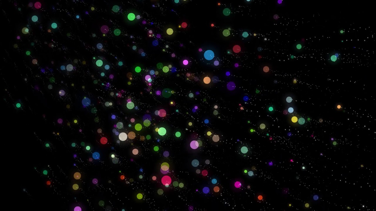 Particles Motion Background Free | Color Particles Motion Background HD
