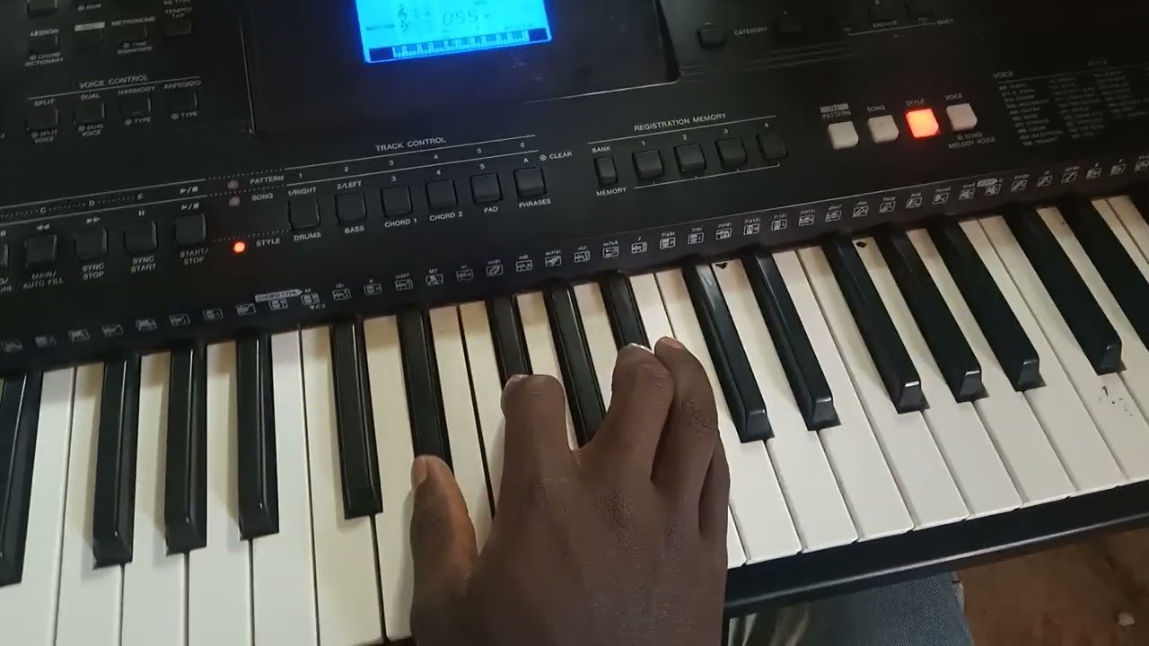 Amazing tutorial of the song nimwabudu nani mimi kama sio wewe