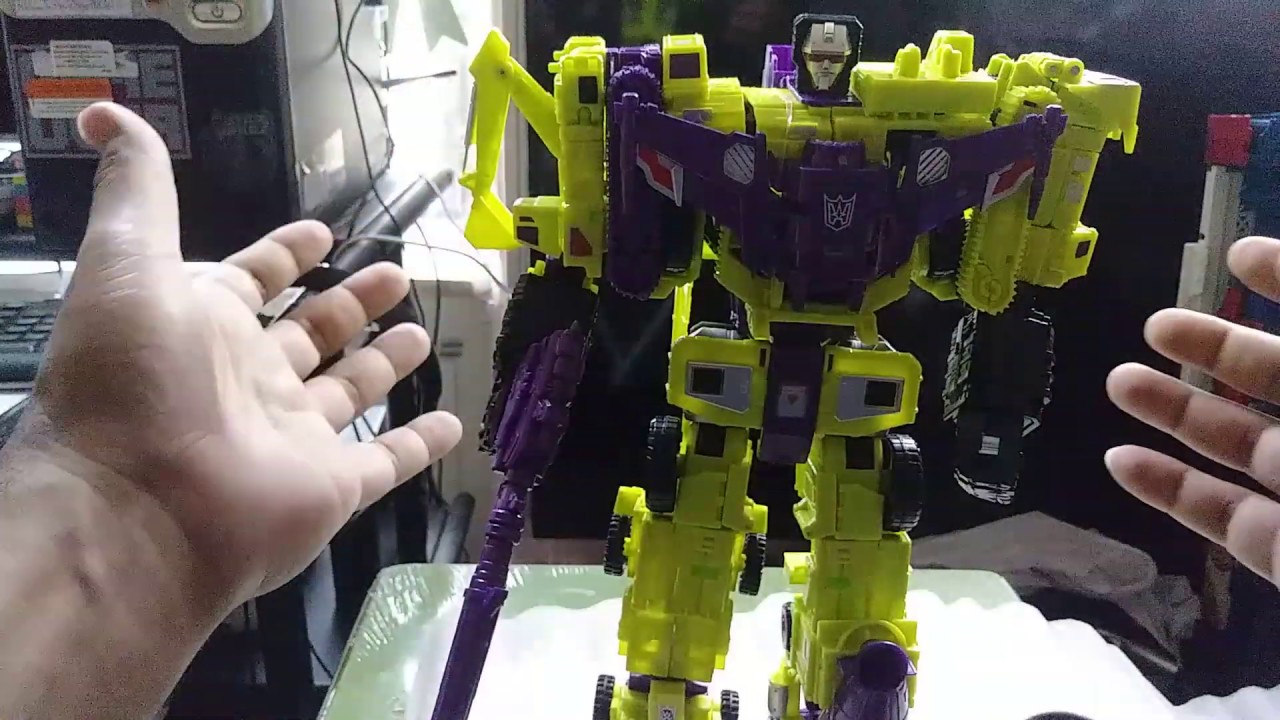 S4 Kubian Cool Become Brave (Knock Off Combiner Wars Devastator) - TFDirect Unboxing
