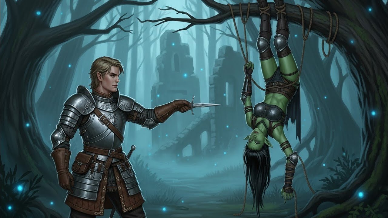A Veteran Finds An Orc Princess Trapped In A Tree — But To Release Her, He Demands A Binding Bargain