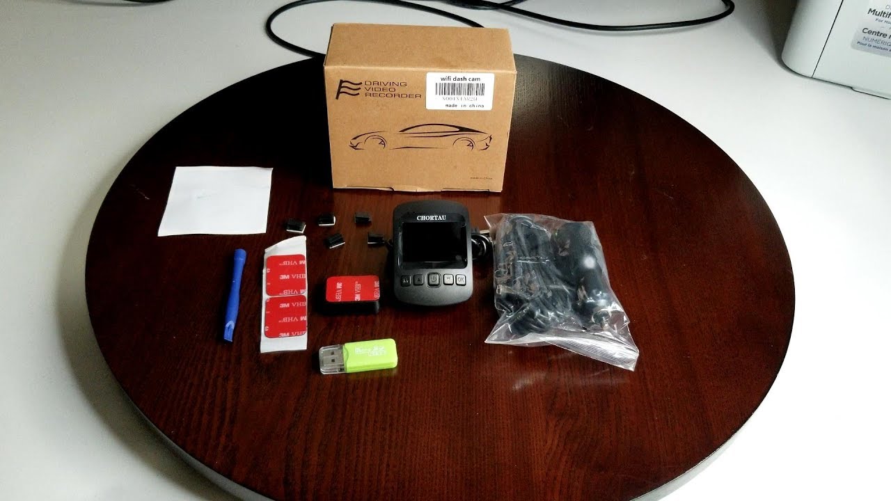 Chortau WiFi Dash Cam 1080P HD Unboxing and Review plus Installation