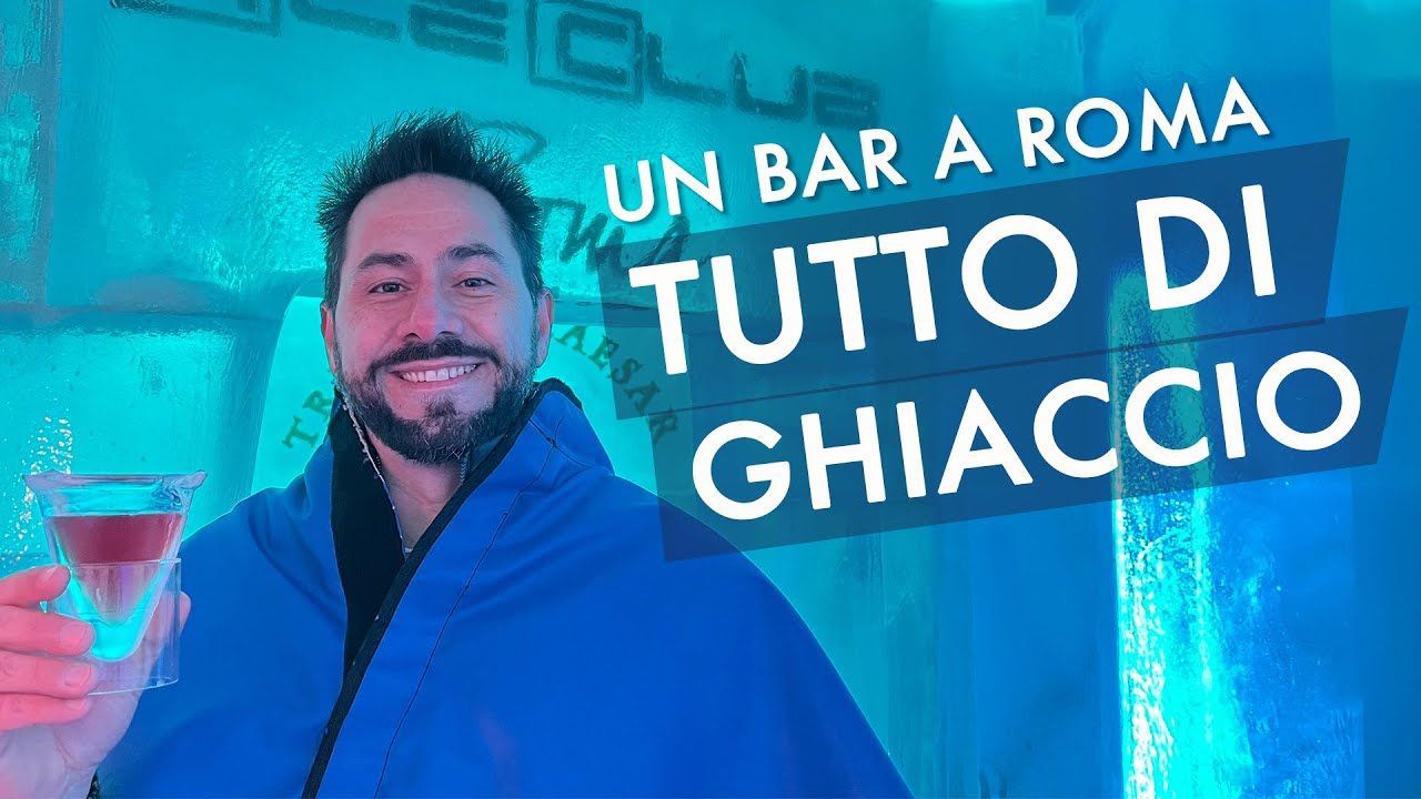 Ice Club Roma: un bar tutto di ghiaccio