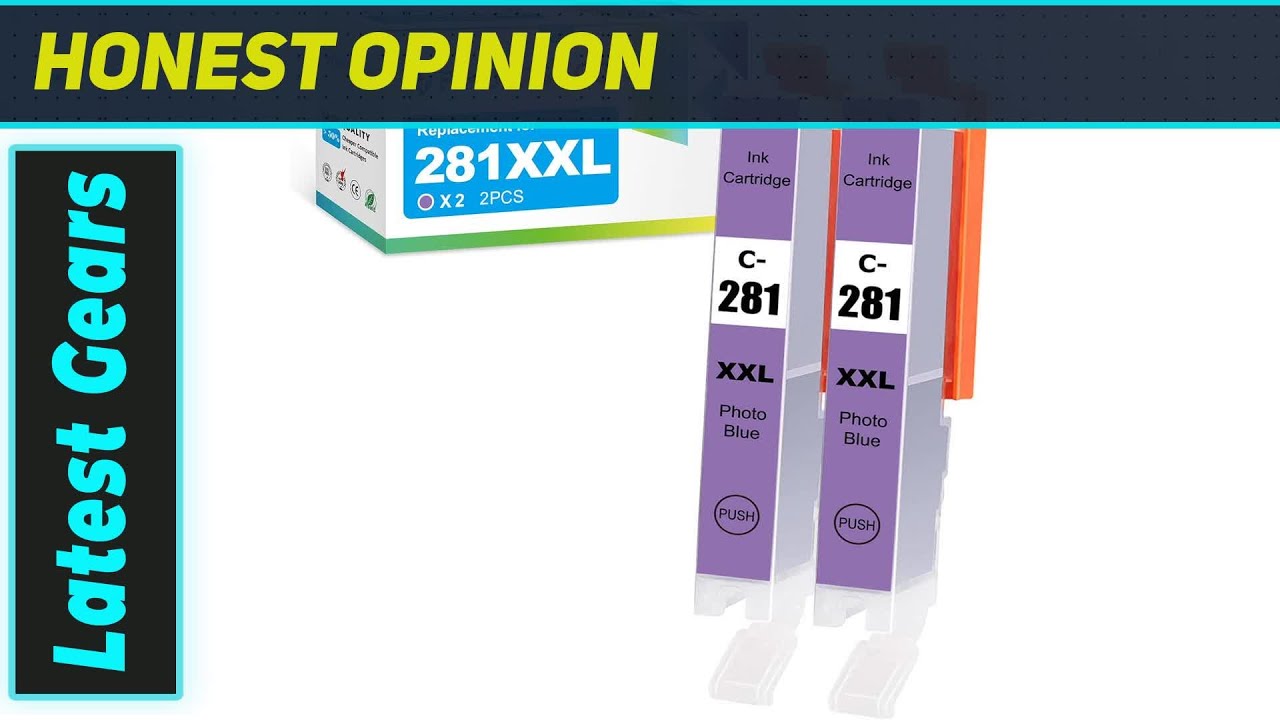 Чернила CLI-281 XXL Photo Blue: лучшие цвета Canon PIXMA!