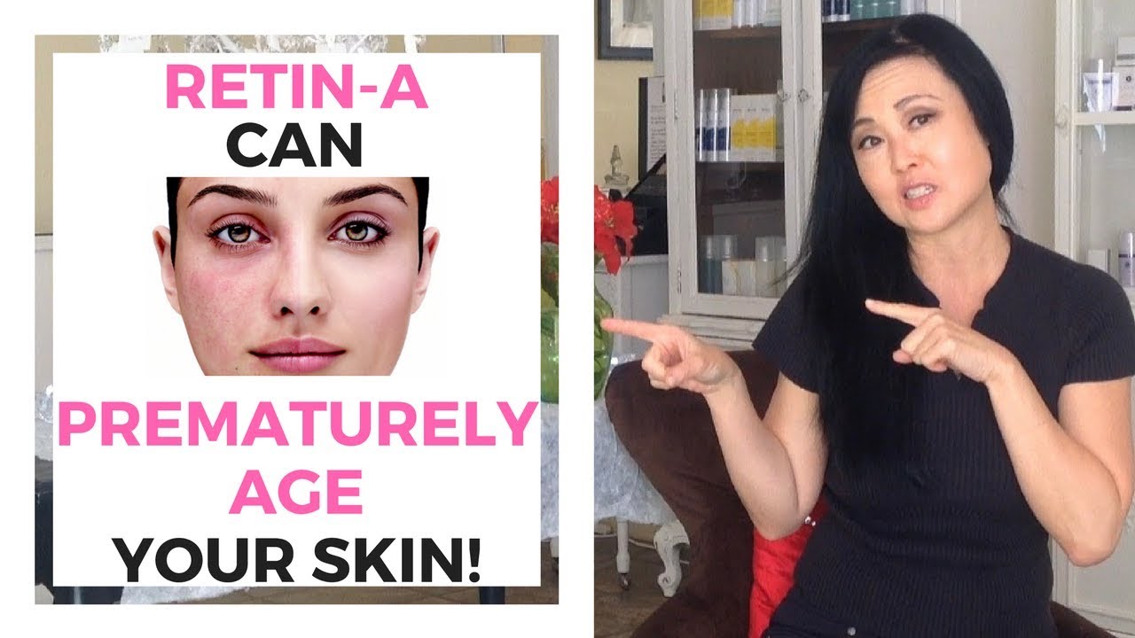 Retin-A Can Prematurely AGE Your Skin!