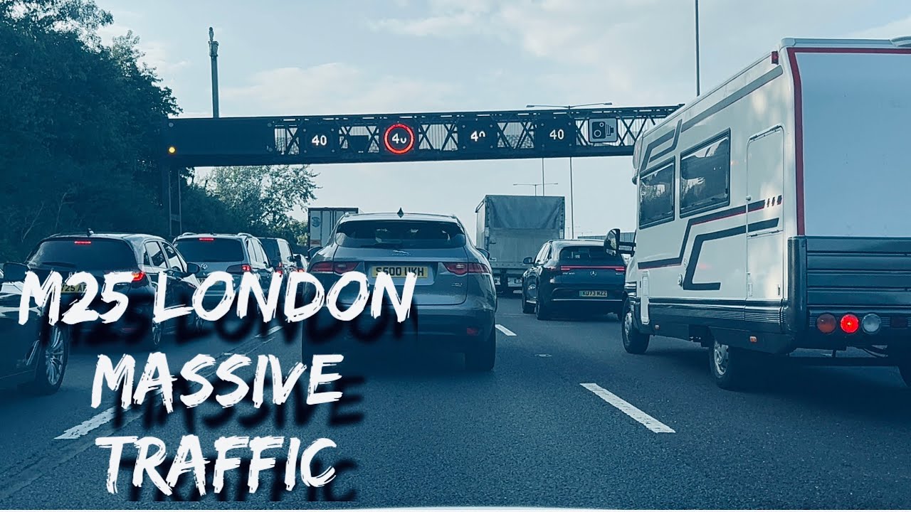 M25 London Near Heathrow Massive Traffic | July 2025