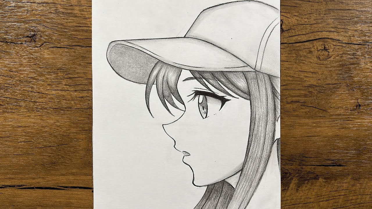 How to Draw an Anime Girl Wearing a Hat – Easy Step-by-Step Tutorial for Beginners