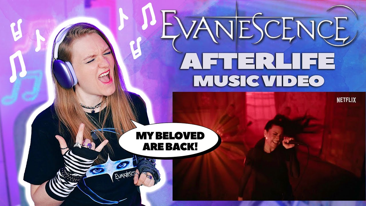 Reaction to EVANESCENCE - AFTERLIFE (Music video)