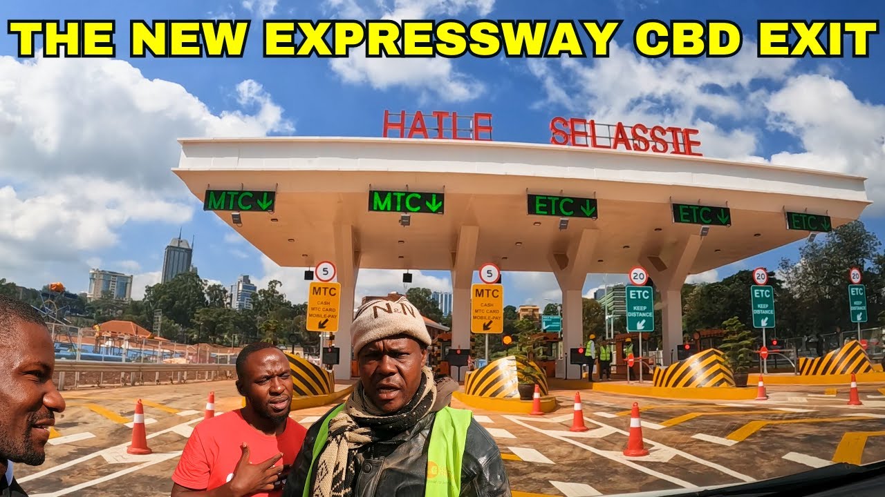 First Time at Nairobi Expressway City Centre Exit | Jacaranda | Eastern Bypass